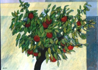 "Albero" tecnica mista (60 x 80 cm)