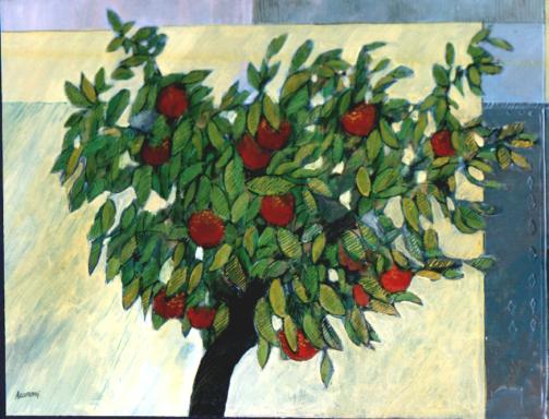 "Albero" tecnica mista (60 x 80 cm)