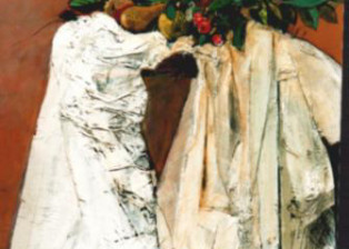 "Drappo" tecnica mista (50 x 70 cm)