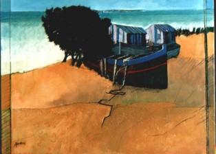 "Marina" tecnica mista (60 x 80 cm)