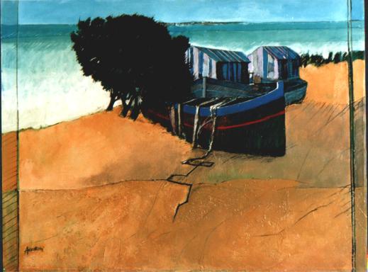 "Marina" tecnica mista (60 x 80 cm)