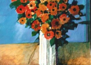 "Fiori" tecnica mista (50 x 70 cm)