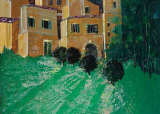 "Crispiero" tecnica mista (50 x 70 cm)