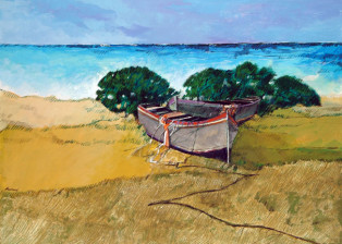 "Marina" tecnica mista (60 x 80 cm)