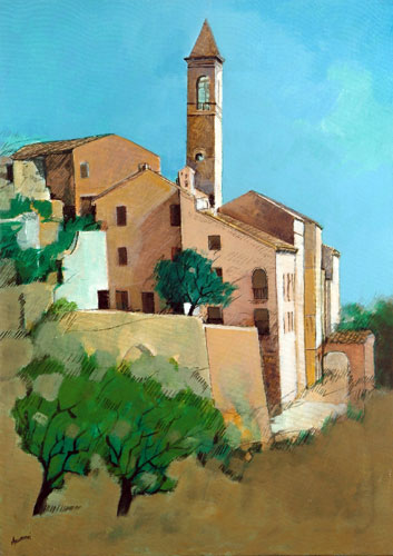 "Marano" tecnica mista (50 x 70 cm)